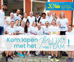 Kom de 20 km door Brussel 2023 lopen met FLUXteam!